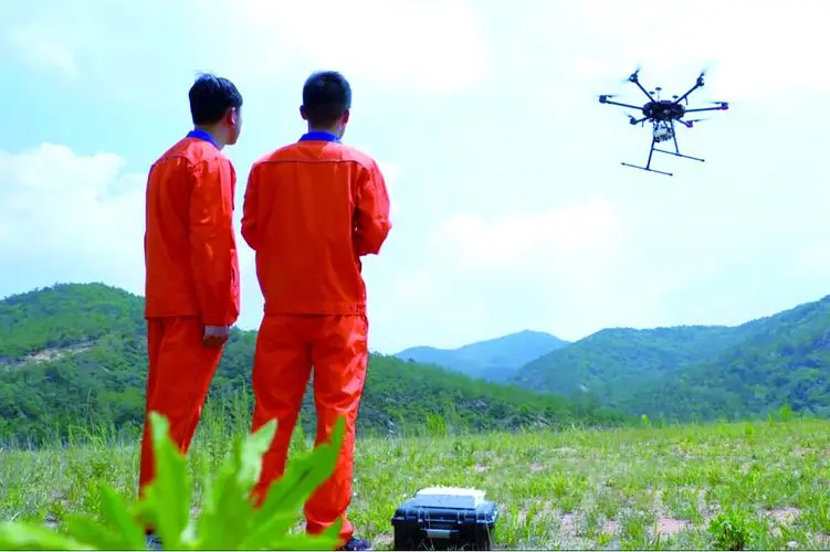 石屏无人机倾斜摄影巡检拍摄